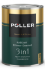 Грунт-эмаль 3в1 по ржавчине СИГНАЛЬНЫЙ СЕРЫЙ RAL 7004 Poller A.R.T. 0,8 л.